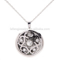 China factory price silver magnetic perfume lockets for girls wholesale